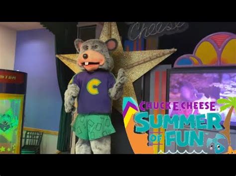 Chuck E Cheese West Hills CA Song Of Summer YouTube