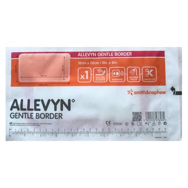 Allevyn Ag Adhesive Opatrunek Piankowy Ze Srebrem Cm X Cm