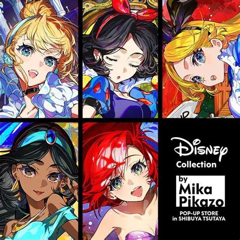 「disney Collection By Mika Pikazo」のpop Up Storeがshibuya Tsutayaにて開催中！