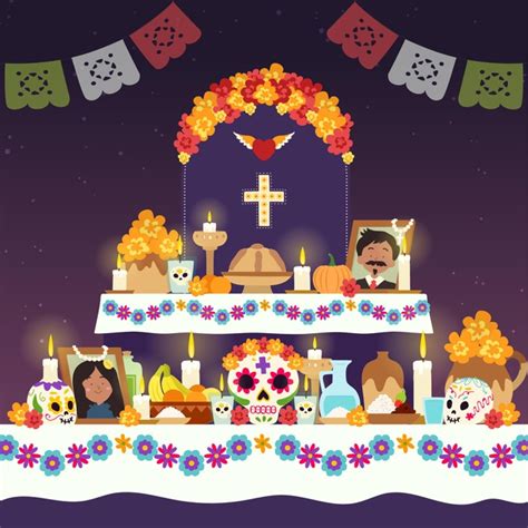 ofrenda día de muertos Gaby Vargas