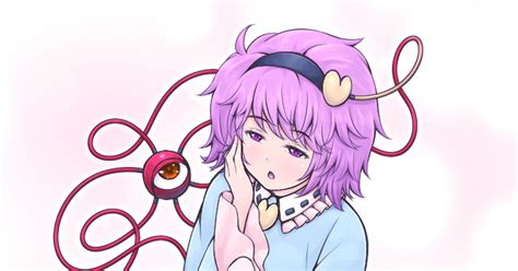 Touhou Satori Komeiji Touhou Project こまったさん Pixiv