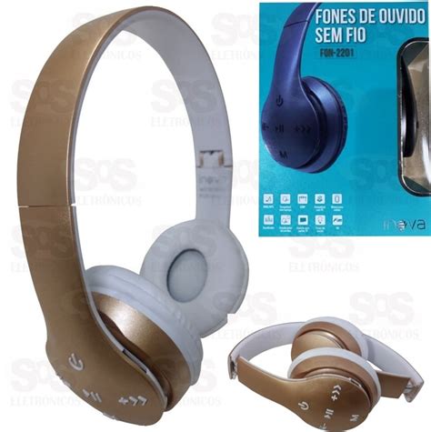 Fone De Ouvido Sem Fio Basike FON 2202D