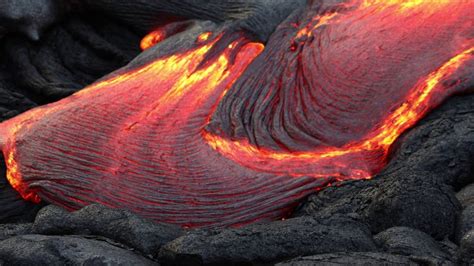 Lava Flows From Kamokuna Ocean Entry Hawai I Youtube