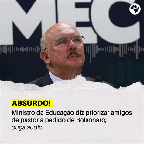 UNIÃO NACIONAL DOS ESTUDANTES on Twitter URGENTE VAZA ÁUDIO DO