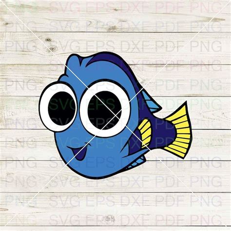 Dory Svg Finding Nemo Svg Dory Clipart Dory Png Cutting File For