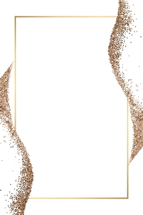 Glitter Frame Png Hd Png Mart