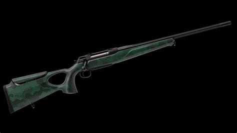 New Sauer S Synchro Xtc Camo Green Carbon Fiber Rifle An Nra