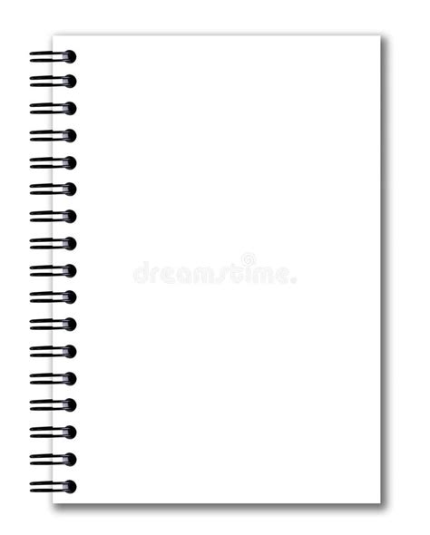 Caderno Em Branco Imagem De Stock Imagem De Boletim 25967151