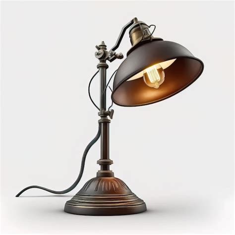 Premium Photo Old Classic Style Vintage Desk Lamp