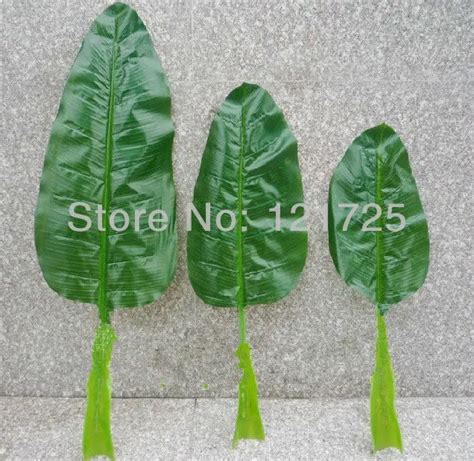 artificial banana leaves,home decoration,artificial silk flower ...