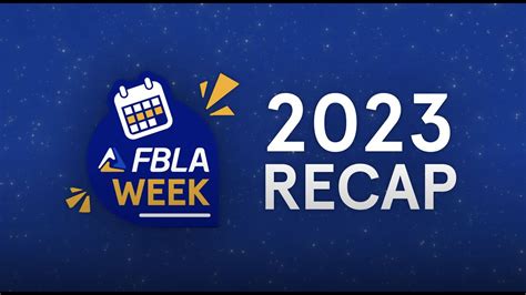 Fbla Week Recap Youtube