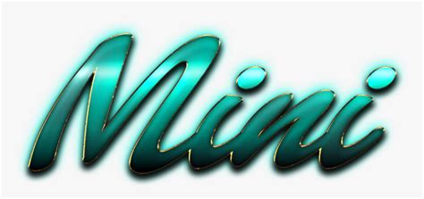 Mini Name Logo Png, Transparent Png , Transparent Png Image - PNGitem