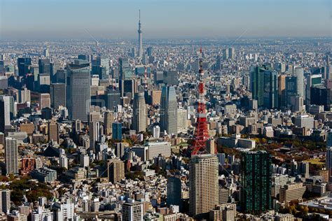 Overflightstock™ Tokyo Skytree Needle Tower Tallest Structure In