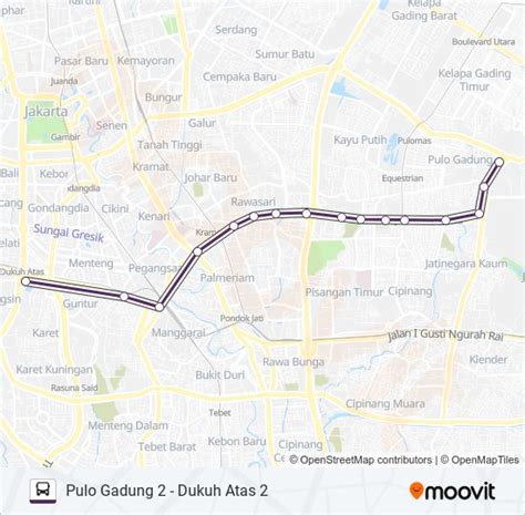 Rute Jadwal Pemberhentian Peta Dukuh Atas Diperbarui