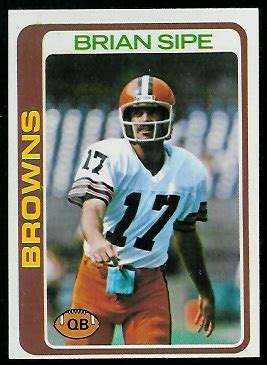 Brian Sipe - 1978 Topps #53 - Vintage Football Card Gallery