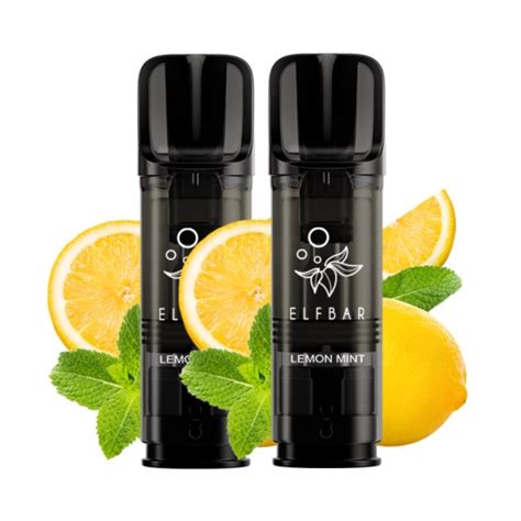 Elf Bar Elfa Pro Pod Lemon Mint City Vape Nikotin 20mg