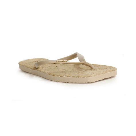 Chinelo Sua Cia Nude Palmilha Corda