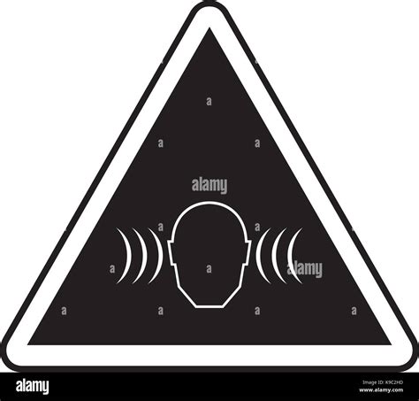 Loud Noise Warning Sign