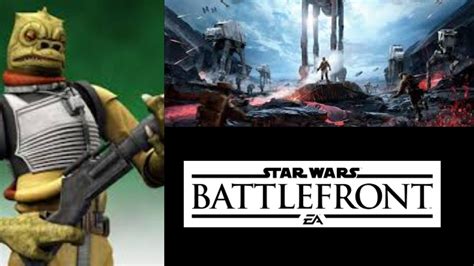 Star Wars Battlefront Bossk Kill Game Youtube