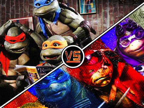 GeekTyrant VS - Old Ninja Turtles Vs. New Ninja Turtles — GeekTyrant