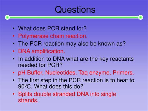 Ppt Polymerase Chain Reaction Powerpoint Presentation Free Download Id 5475587