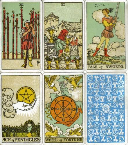 The Original Rider Waite Tarot Pack A E Waite Book In Stock Buy