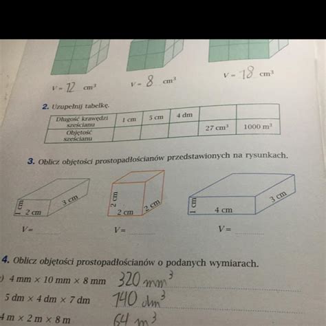 Zad Str Matematyka Z Plusem Klasa Oblicz Obj To Zadanie Na