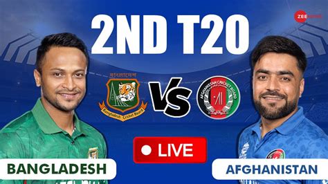 Highlights Ban Vs Afg 2nd T20i Cricket Match Cricket Score And