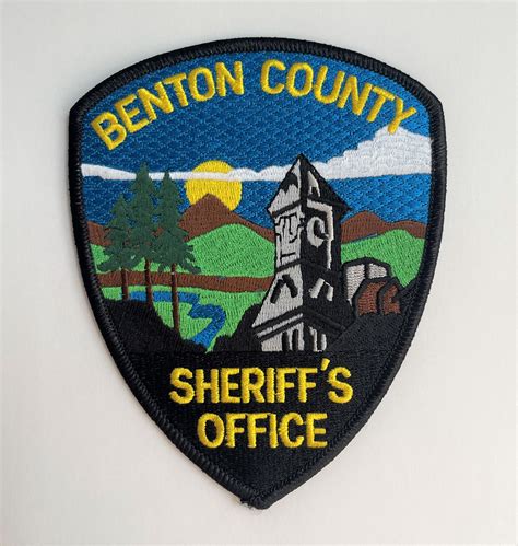 Benton County Sheriff’s Office Collectible Patch – Oregon State ...