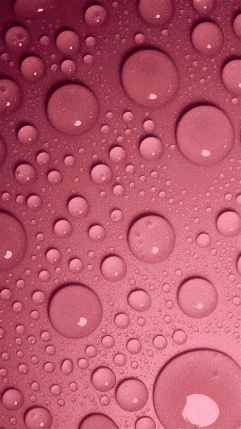 Water Drops Red Background 4K Ultra HD Mobile Wallpaper | Wallpaper ...