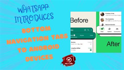 Whatsapp Introduces Bottom Navigation Tabs To Android Devices Latest