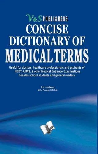 Sakshi Jain English Concise Dictionary Of Medical Terms Size