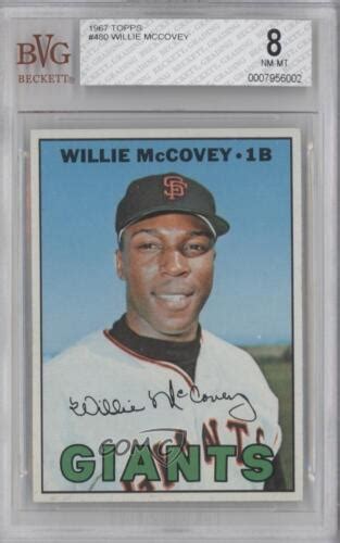 Topps Willie Mccovey Bvg Hof Ebay