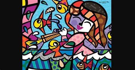 Romero Britto Alphabet F2e Romero Britto Romero Britto Art Britto Art