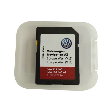 MAPA KARTA VOLKSWAGEN RNS 315 V11 WEST 2019 EUROPA 8198269890