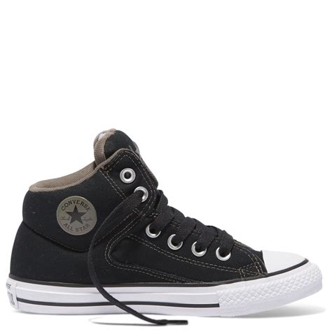 Converse Kids Chuck Taylor All Star High Street Youth Mid Black