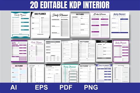 Editable Kdp Interior Bundle Bundle · Creative Fabrica