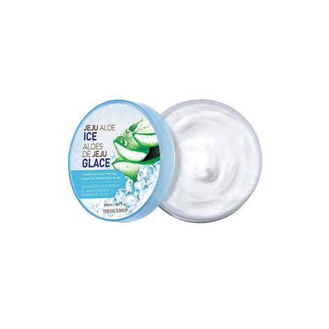 Jeju Aloe Ice Refreshing Soothing Gel The Face Shop Nova