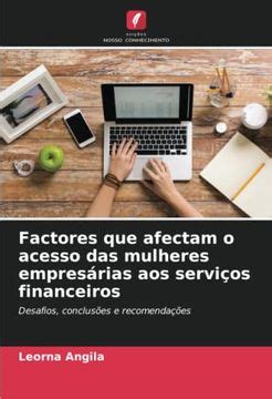 Libro Factores Que Afectam O Acesso Das Mulheres Empres Rias Aos