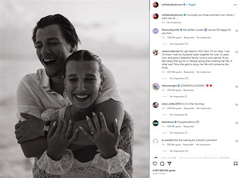 Millie Bobby Brown Anuncia Su Compromiso Con Jake Bongiovi