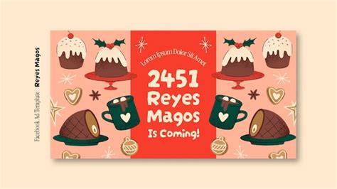 Free Psd Reyes Magos Celebration Facebook Template