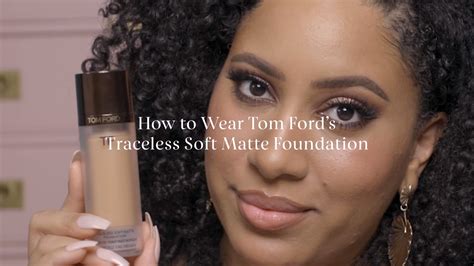 Traceless Soft Matte Foundation Tom Ford Sephora