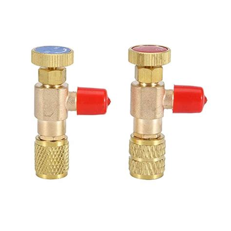 Buy Kokopo 4pcs Liquid Safety Valve R410a R22 Air Conditioning Refrigerant 14safety Adapter