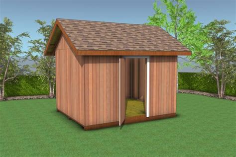 12×12 Lean To Shed Plans Pdf Download Howtospecialist