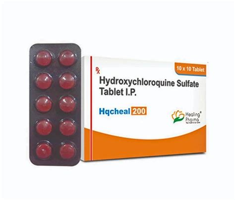 Hqcheal 200 Mg Tablet At Rs 400 Stripe Hydroxychloroquine Sulfate