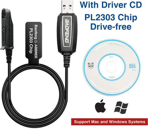 Baofeng Usb Programming Cable Pl Chip Drive Free Win For