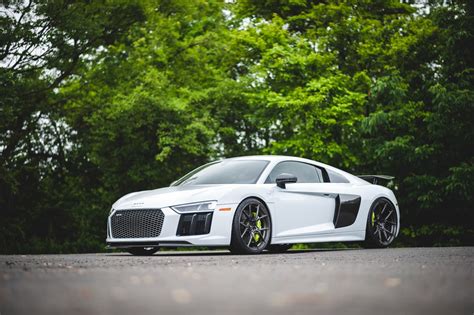 Audi R White Vorsteiner V Sf Wheel Front