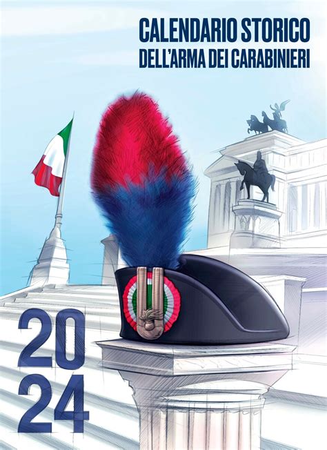 Calendario Storico Carabinieri 2024