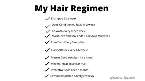 Build An Effective Hair Regimen To Grow Your Natural Hair Tyiece