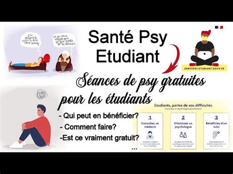 S Ances Psy Gratuites Pour Les Tudiants Dispositif Faq Tuto Aide